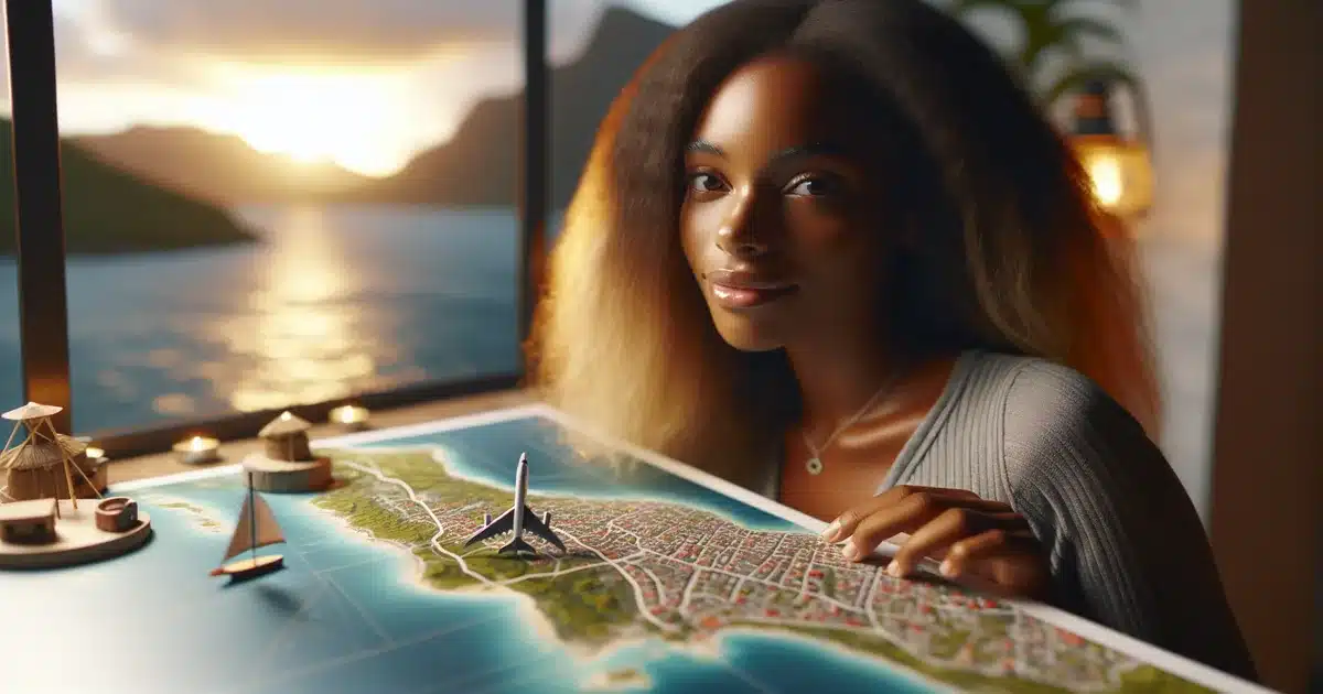 Découvrez la Guadeloupe à travers sa carte !