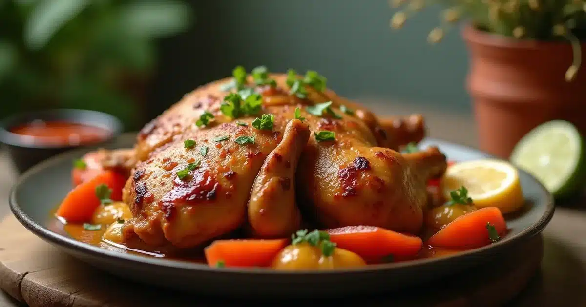 Recette traditionnelle du Poulet Colombo Guadeloupe